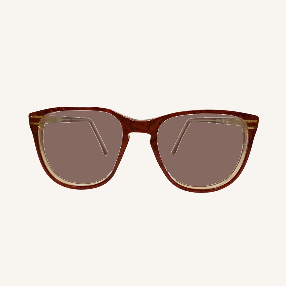 Gafa retro vintage classic *CI Iglesias* - 199 soft brown Gafas monturas retro vintage marca CI IGLESIAS, modelo exclusivo A single man. Sólo 2 unidades disponibles. Añade elegancia única a tu estilo.