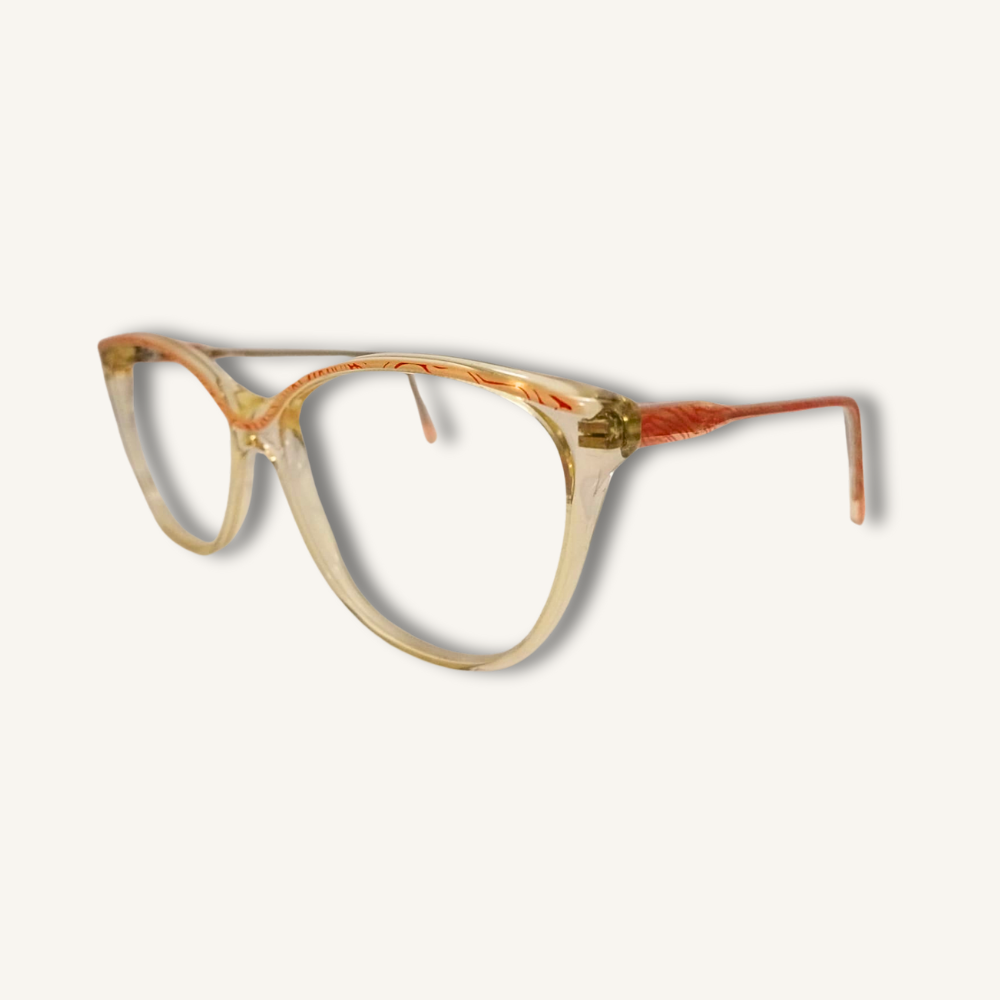 Gafas vintage El largo y cálido verano - 263 Gafas monturas vintage originales, modelo exclusivo El largo y cálido verano. Sólo 1 unidad disponible. Añade autenticidad única a tu estilo.