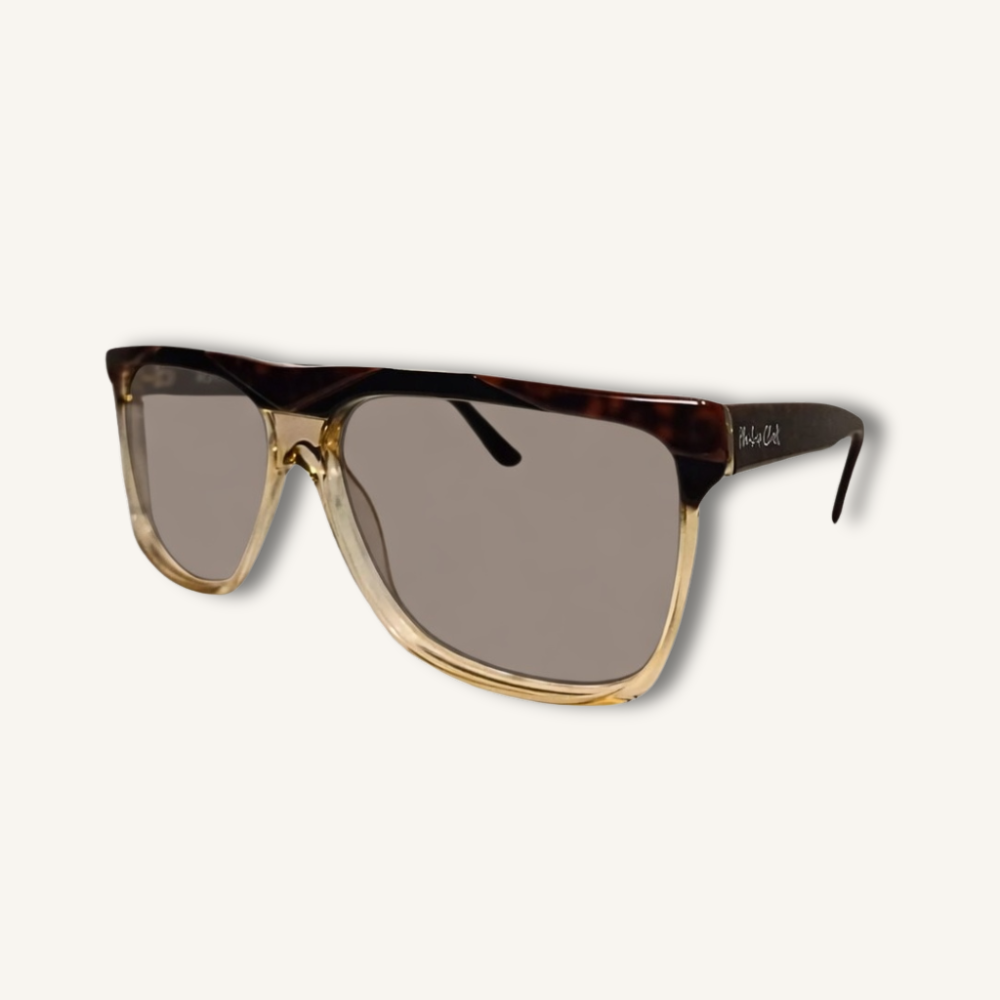 Gafas retro vintage American psycho marca PHILIP CLARK - 171 bruma marrón Gafas monturas vintage originales marca JB VUARNET, modelo exclusivo Sombra. Sólo 1 unidad disponible. Añade elegancia única a tu estilo.